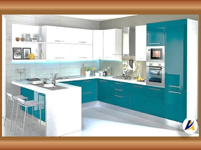10x12 U-Shaped Kitchen Design