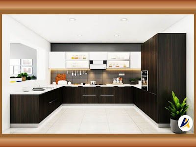 12x14 U-Shaped Kitchen Design