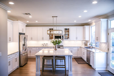 Modern U Shaped Modular Kitchen design by Alexa Kitchen