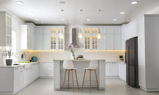 Modern U Shaped Modular Kitchen design by Alexa Kitchen