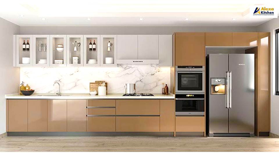 High Gloss Acrylic Modular Kitchen Design & Colours – Review