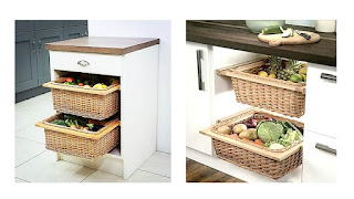 Modular Kitchen Basket Types & Size List