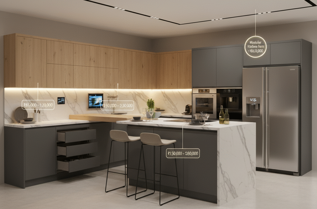 Latest Modular Kitchen Design With Price