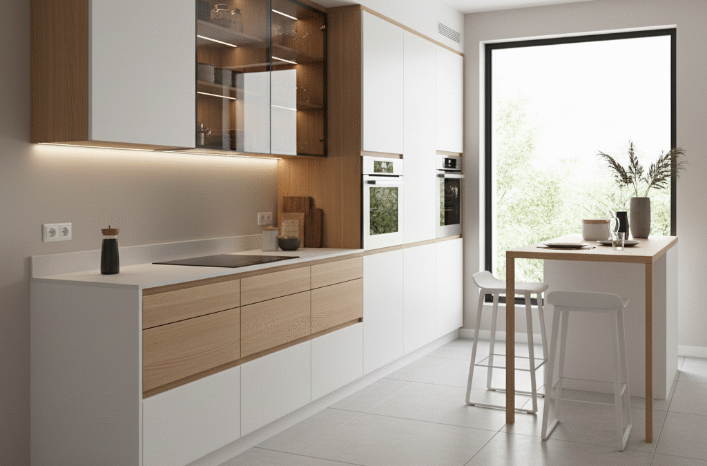 Modular Kitchen Design in I Shape: Maximize Space and Functionality