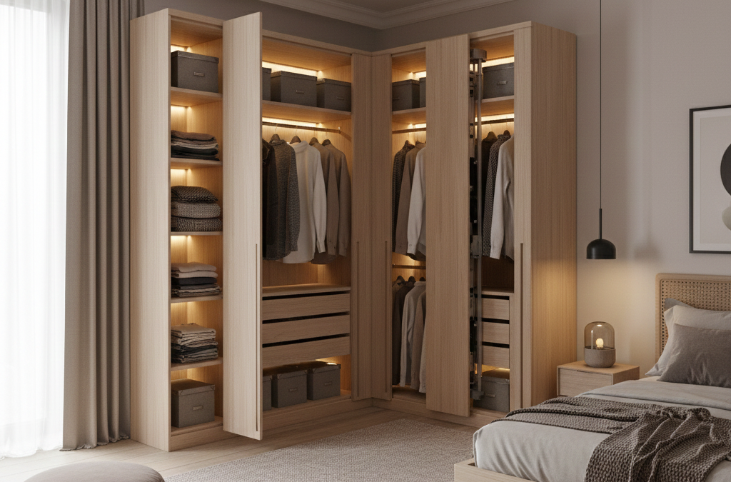 Maximizing Space with Smart Interior Wardrobe Design Ideas