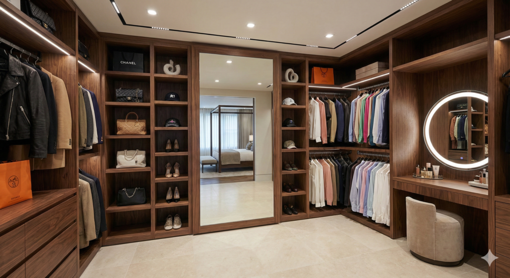 wardrobe for clothes